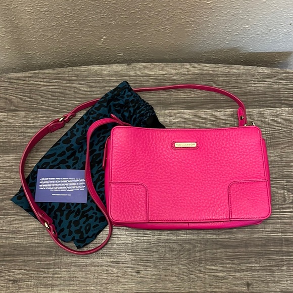 Rebecca Minkoff Bags Rebecca Minkoff Hot Pink Leather Crossbody